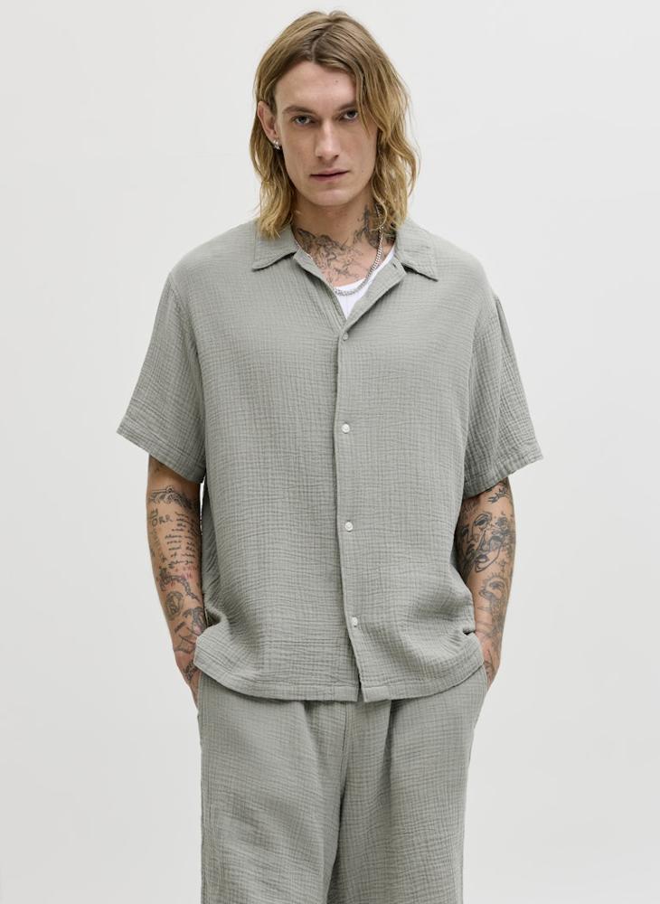 JACK & JONES Casual Short Sleeve Shirt - Image 1